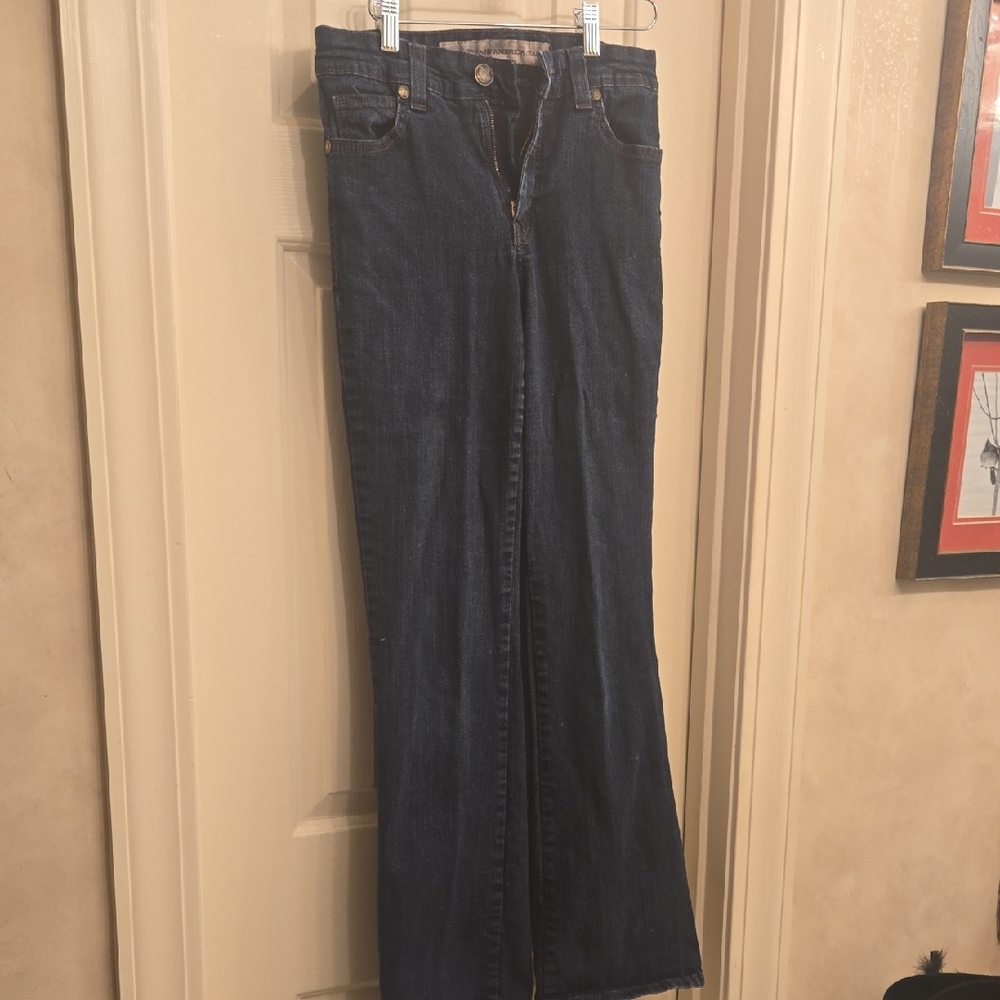 Dark Blue Flare Women's Jeans